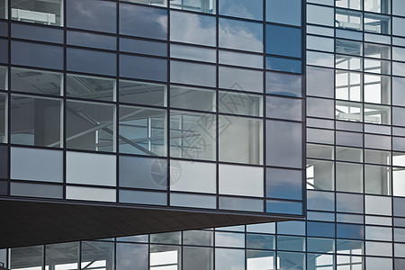 财务大楼反射建筑蓝色摩天大楼建筑学办公楼结构玻璃窗户金融图片