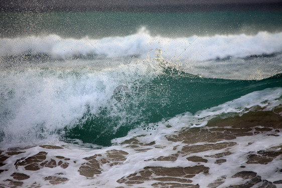 印度洋天气海浪风暴蓝绿色海啸海岸海洋蓝色断路器波浪图片