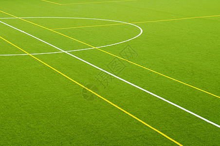 足球场草皮线条院子地面绿色运动足球操场体育场草地图片