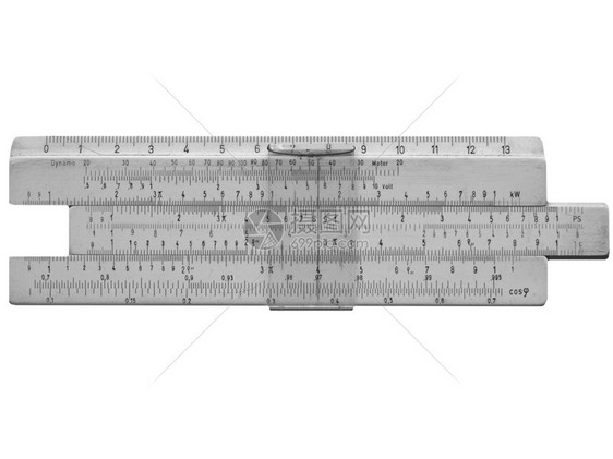 幻灯片标尺测量乐器单位数学口袋转换统治者计算器工具图片