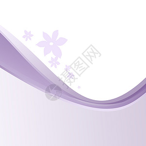 电波乐队绘画坡度弯曲白色曲线紫丁香海浪艺术图片