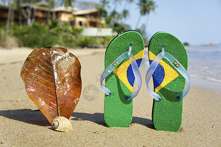 巴西滑坡拖鞋热带凉鞋活动目的地休闲乐趣旅游假期海滩图片