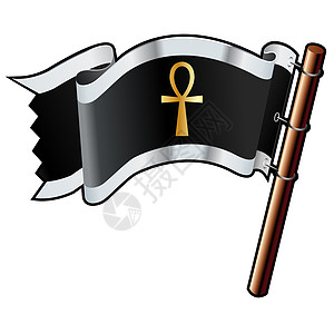 关于海盗旗矢量的Ankh图片