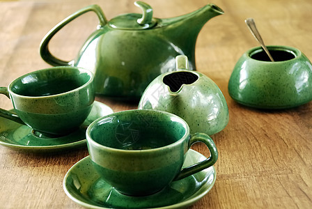 茶套茶制品陶瓷茶碗菜肴饮料服务盘子餐具杯子陶器图片