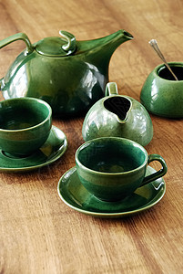 茶套茶陶瓷盘子制品服务饮料陶器茶碗杯子餐具菜肴图片