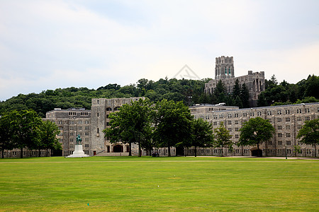 西点学院的风景图学院宿舍房间西点校园班级建筑背景图片