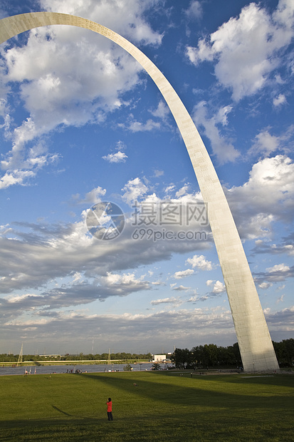 圣路易斯的网关拱门景观纪念馆旅游城市目的地风光地方都市图片