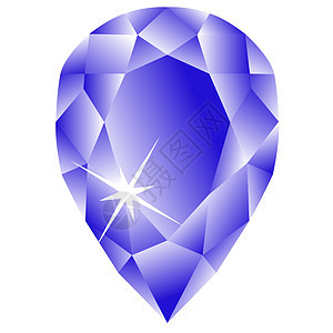 白对白的侯爵石玻璃蓝宝石红宝石珠宝订婚钻石火花反射宝藏宝石图片