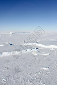 南极洲的海冰冰山天线航班风景空气冻结图片