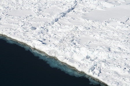 南极洲的海冰航班风景冰山空气天线冻结图片