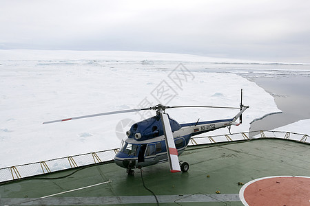 俄罗斯直升机空气航班破冰冻结图片