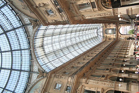 米兰画廊广场艺术正方形宗教建筑建筑学天空教会蓝色图片