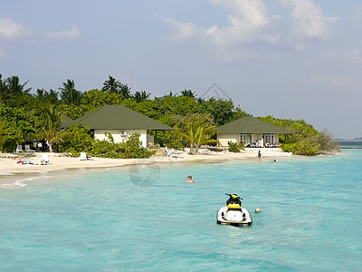 马尔代夫群岛热带海滩马尔代夫群岛旅游天堂椅子蓝色目的地岛屿海景旅行海洋图片