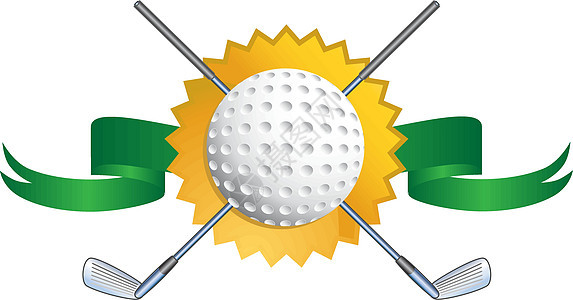 高浮动图标空白国家绿色游戏俱乐部横幅冠军高尔夫球波峰运动背景图片