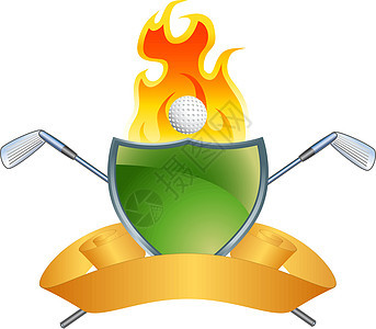 高浮动图标波峰白色游戏娱乐艺术空白标识高尔夫球胜利冠军背景图片