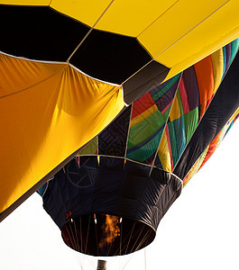 热空气气球膨胀图片