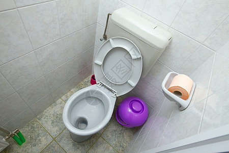 WWC 中房子壁橱座位浴室厕所紫色设施洗漱用品瓷砖图片