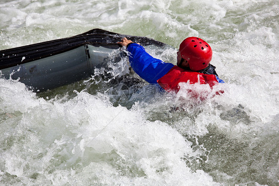 白水皮划艇救生衣溜槽闲暇挑战独木舟锻炼夹克漂流活力皮艇图片