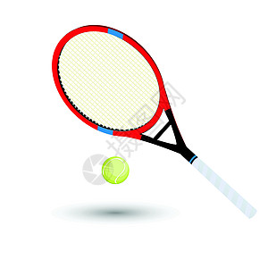 网球拍毛毡挑战字符串水平球拍绿色竞赛游戏法庭运动背景图片