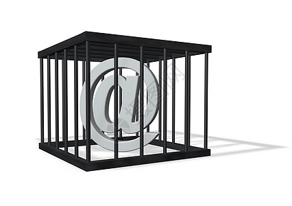 禁止交流的通讯刑事电子邮件犯罪插图惩罚孤独金属别名自由囚犯图片
