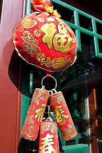 中华传统院式院舍胡同红色寺庙传统房子旅行图片