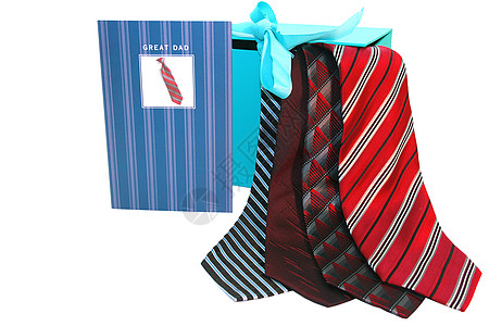 四面关系领带条纹纺织品丝绸脖子衬衫红色礼物套装男人背景图片