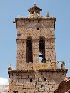 旧塔楼艺术辉煌大教堂旅游石头窗户拉丁情调建筑装饰品图片