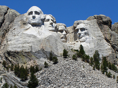 南达科他州拉什莫尔山国家雕像雕塑岩石公吨纪念碑图片