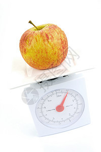 健康生活食品红色水果营养厨房饮食食物白色背景图片