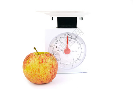 健康生活饮食食物白色红色厨房营养水果食品背景图片