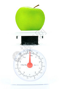 健康平衡食品饮食绿色食物厨房营养白色水果背景图片