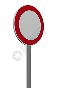 路标注意力交通圆形插图背景图片
