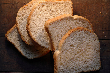 木头面包烘烤厨房静物家庭饮食健康饮食背景图片