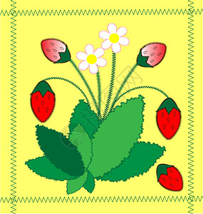 背景草莓草莓图片