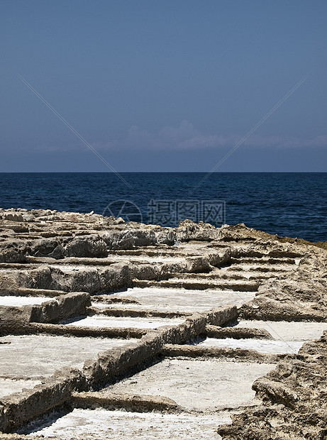 盐碱旅行天空侵蚀海岸石灰石砂岩地理地质学场景风景图片