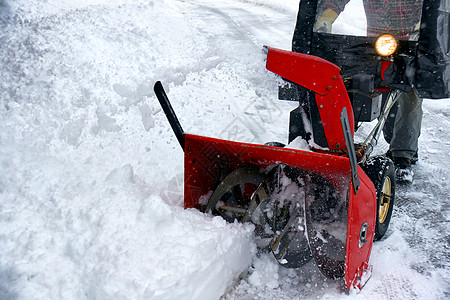 下雪天气机械机器季节车道暴风雪车轮工业扫雪机气象图片