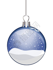 圣诞节玻璃球的插图星星框架墙纸雪花背景图片