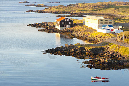 冰岛渔村图片
