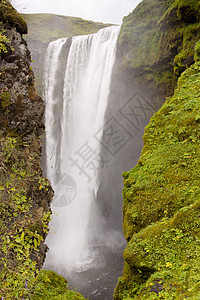 Skogafos瀑布-冰岛图片