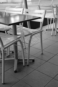 主席 椅子俱乐部食堂团体咖啡店家具地面酒店桌子金属背景图片