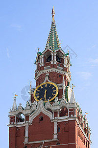 斯帕斯斯卡塔天空建筑物历史照片城市时钟编钟建筑学蓝色图片
