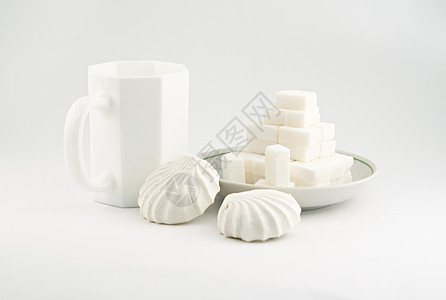 白糖团体牛奶糖果灰色杯子棉花产品化合物水平工作室高清图片