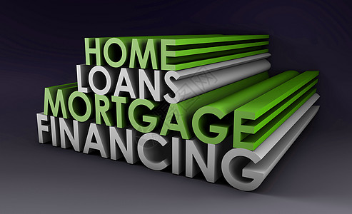 金融插图住房贷款贷款住宅成功金融保险抵押硬币支付小屋储蓄渲染背景