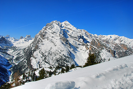2007年意大利多洛米特阿尔卑斯山冬高山享受桌面天堂全景自行车假期山地山脉图片