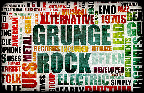 Grunge 摇滚图片