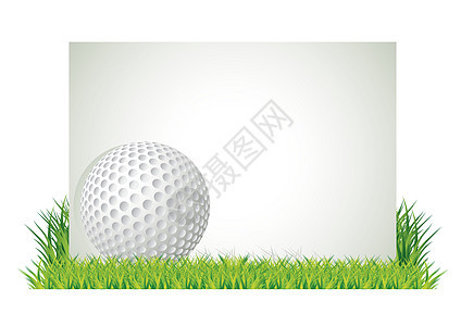 高尔夫横幅背景图片