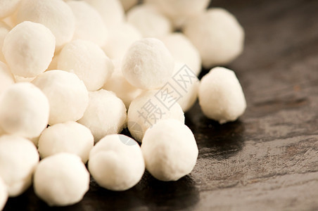 白木薯珍珠烹饪小吃白色波霸木薯甜点植物淀粉气泡食物图片