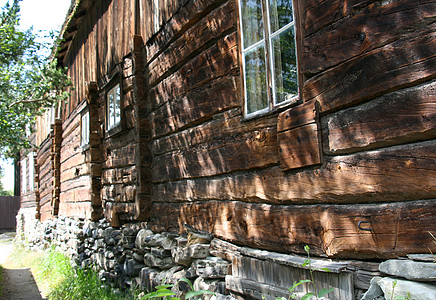 罗罗 老矿城木材木头博物馆教会城市图片