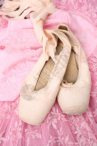 Ballet 芭蕾服装蕾丝足尖粉色丝带芭蕾舞概念短裙童话戏服裙子图片