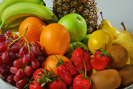 果实的静止生命水果餐具午餐蔬菜菜肴维生素团体餐厅沙拉厨房图片